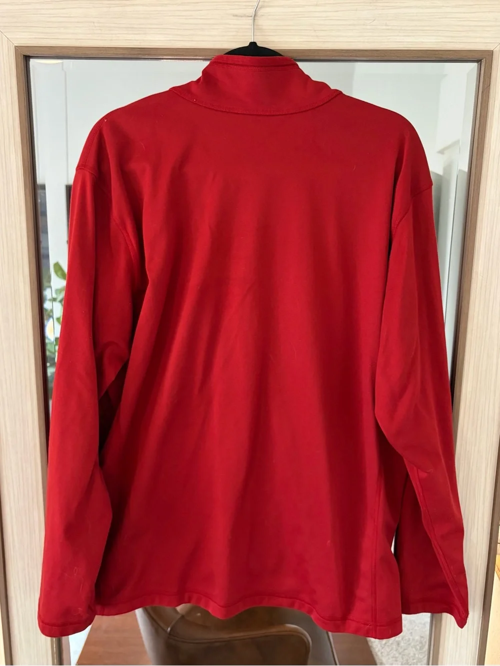 The North Face Men’s Red Half Zip Pull Over XL Classic Sport Sweater